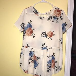 Very Cute Floral Shirt🌺